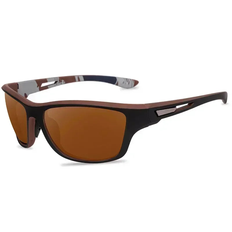 Polarized Classic Fishing Sunglasses for Men - Vintage Driving and Cycling Shades