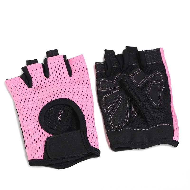 Professional Cycling Fingerless Gloves for Men and Women - Breathable, Anti-Slip Design for Fitness and Summer Activities