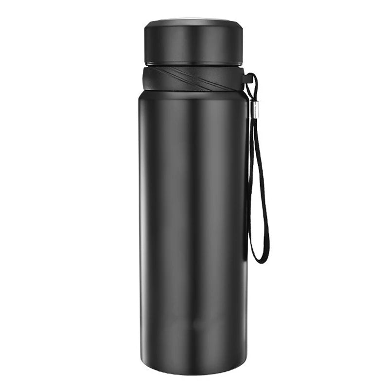 Stainless Steel Thermal Water Bottle with LED Temperature Display - 600/1000ML Vacuum Flask for Hot and Cold Beverages