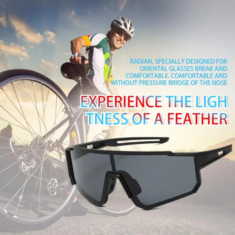 Polarized UV400 Cycling Sunglasses for Men and Women - MTB Eyewear and Goggles for Sports Enthusiasts