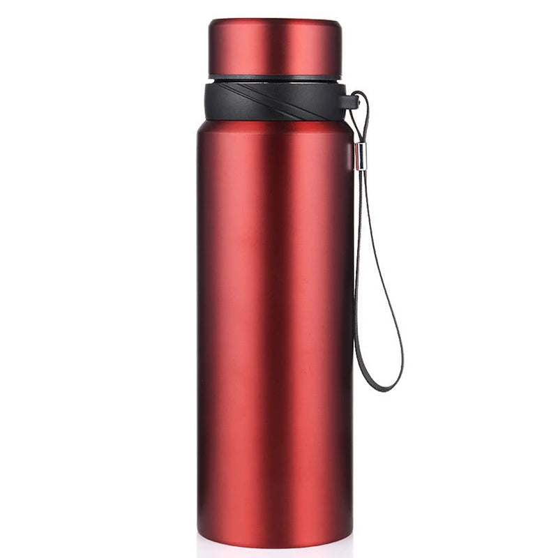 Stainless Steel Thermal Water Bottle with LED Temperature Display - 600/1000ML Vacuum Flask for Hot and Cold Beverages