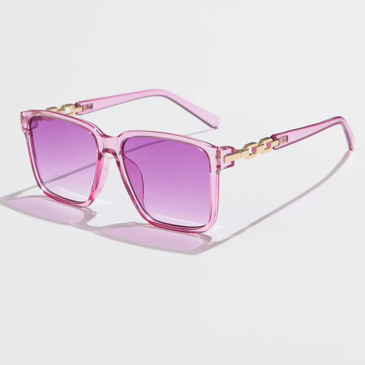 Women's Square Fashion Sunglasses with Gradient Lenses - UV400 Protection - Luxury Brand Eyewear